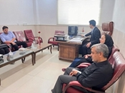 جلسه آشنایی با قوانین و مقررات دانشکده دندانپزشکی رفسنجان با اعضائ جدید هیئت علمی 